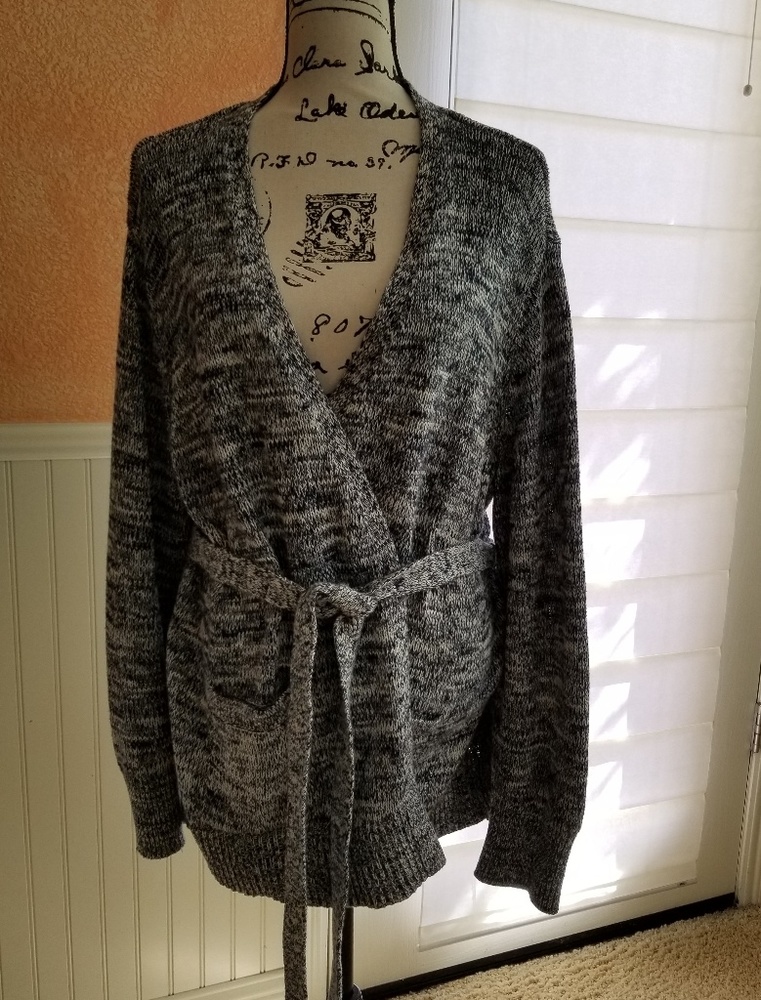 GAP Long Tie Sweater